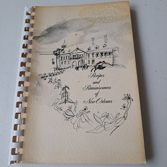 VTG Recipes & Reminiscences of New Orleans Cookbook Ursuline Academy 1971 Cajun - Picture 1 of 15